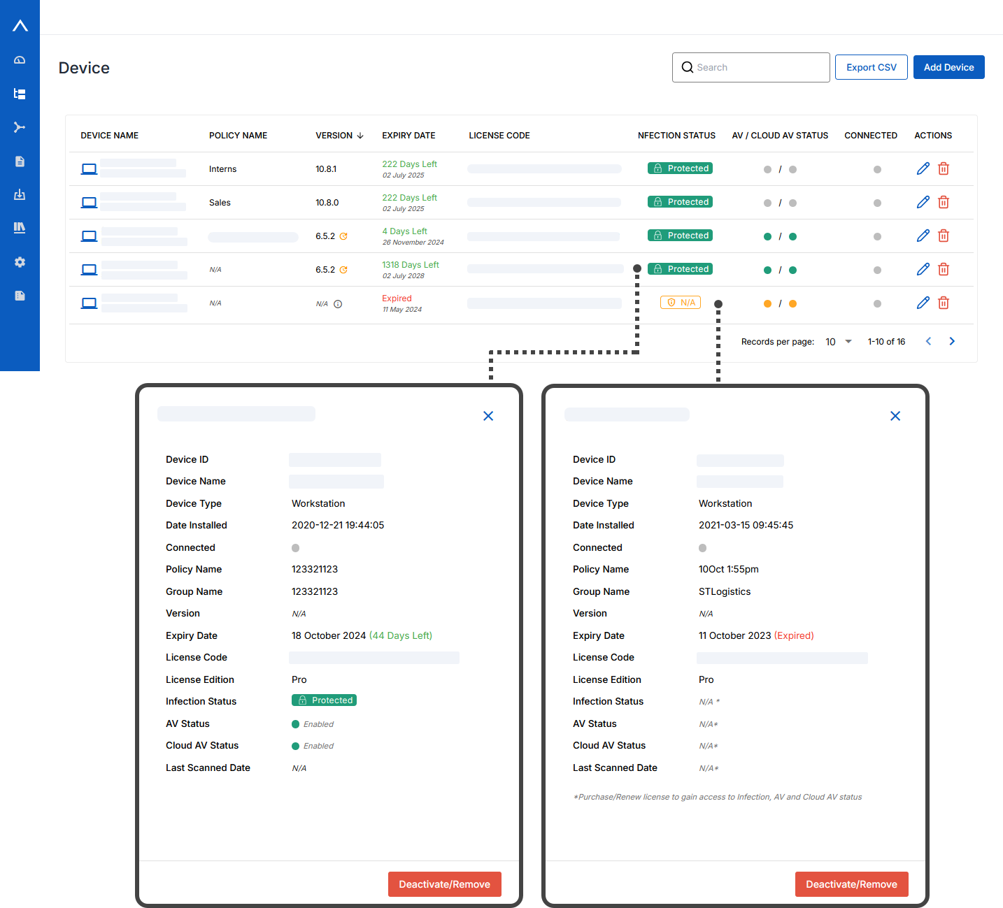Manage CatchPulse Devices